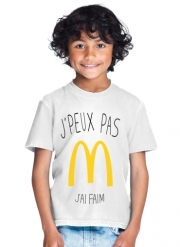 T-Shirt Garçon Je peux pas jai faim McDonalds