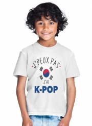 T-Shirt Garçon Je peux pas j'ai Kpop