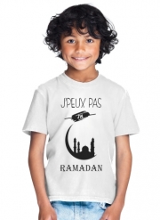 T-Shirt Garçon Je peux pas j'ai ramadan