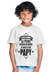 T-Shirt Garçon Je vais être Papy - Idée cadeau naissance - Annonce grand père