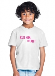 T-Shirt Garçon Kiss him Not me