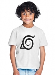 T-Shirt Garçon Konoha Symbol Grunge art
