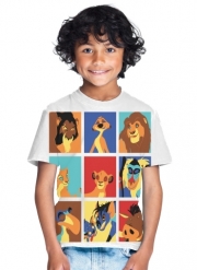 T-Shirt Garçon Lion pop
