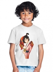T-Shirt Garçon Mulan Warrior Princess