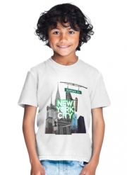 T-Shirt Garçon New York City II [green]