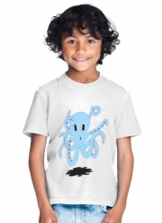 T-Shirt Garçon octopus Blue cartoon