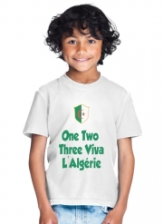 T-Shirt Garçon One Two Three Viva Algerie