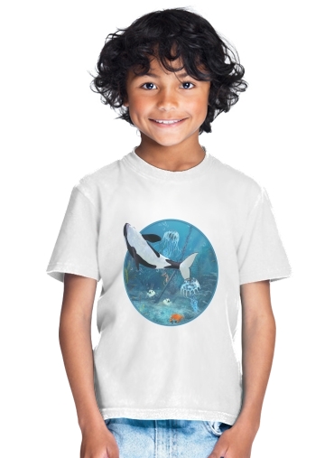 T-Shirt Garçon Baleine Orca
