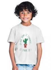 T-Shirt Garçon Pique comme un cactus