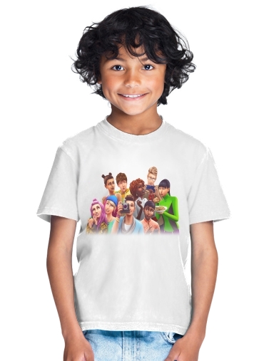T-Shirt Garçon Sims 4