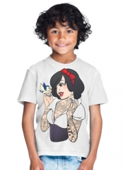 T-Shirt Garçon Snow White Tattoo Bird