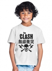 T-Shirt Garçon the clash punk asiatique