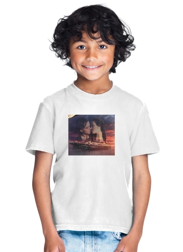 T-Shirt Garçon Titanic Fanart Collage