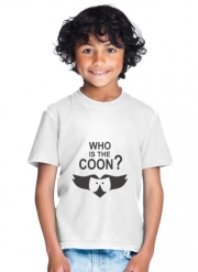 T-Shirt Garçon Who is the Coon ? Tribute South Park cartman