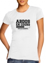 T-Shirt Manche courte cold rond femme Abdos en cours