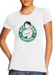 T-Shirt Manche courte cold rond femme Ackerman Coffee