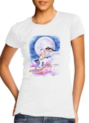 T-Shirt Manche courte cold rond femme Aladdin Whole New World