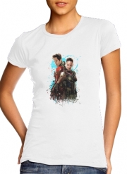 T-Shirt Manche courte cold rond femme Antman et la guepe Art Painting
