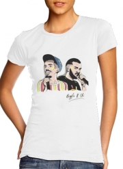 T-Shirt Manche courte cold rond femme Bigflo et Oli Fan Art