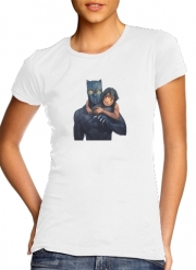 T-Shirt Manche courte cold rond femme Black Panther x Mowgli