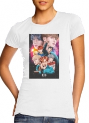 T-Shirt Manche courte cold rond femme BTS DNA FanArt