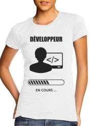 T-Shirt Manche courte cold rond femme Cadeau étudiant développeur informaticien