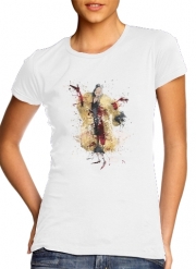 T-Shirt Manche courte cold rond femme Cruella watercolor dream