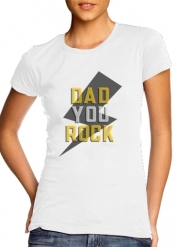 T-Shirt Manche courte cold rond femme Dad rock You