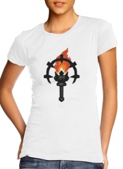 T-Shirt Manche courte cold rond femme Darkest Dungeon Torch