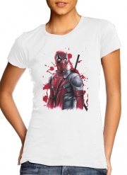 T-Shirt Manche courte cold rond femme Deadpool Painting