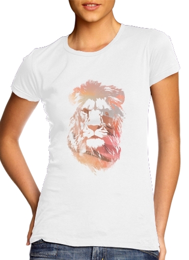 T-Shirt Manche courte cold rond femme Desert Lion