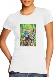 T-Shirt Manche courte cold rond femme Dragon Ball Super