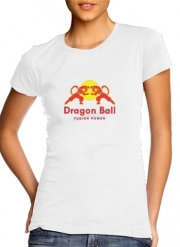 T-Shirt Manche courte cold rond femme Dragon Joke Red bull