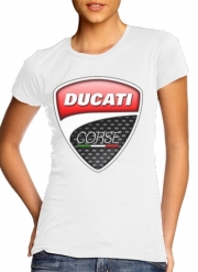T-Shirt Manche courte cold rond femme Ducati