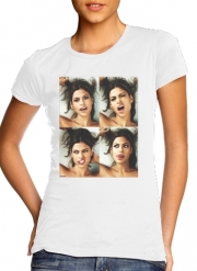 T-Shirt Manche courte cold rond femme Eva mendes collage