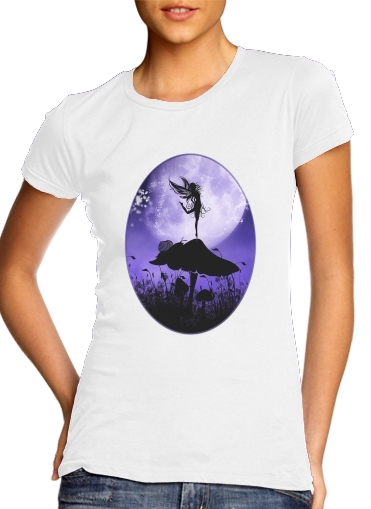 T-Shirt Manche courte cold rond femme Fairy Silhouette 2