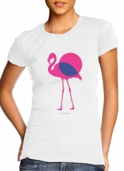 T-Shirt Manche courte cold rond femme FlamingoPOP