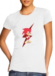 T-Shirt Manche courte cold rond femme Flash The Hedgehog