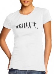 T-Shirt Manche courte cold rond femme Football Evolution