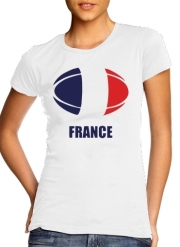 T-Shirt Manche courte cold rond femme france Rugby