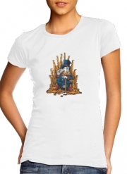 T-Shirt Manche courte cold rond femme Game Of coins Picsou Mashup