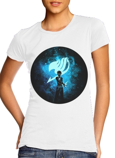T-Shirt Manche courte cold rond femme Grey Fullbuster - Fairy Tail