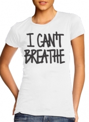T-Shirt Manche courte cold rond femme I cant breathe