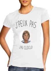 T-Shirt Manche courte cold rond femme Je peux pas jai Cloclo Claude Francois
