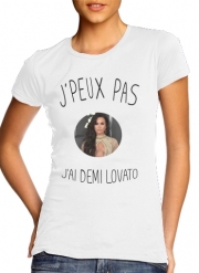 T-Shirt Manche courte cold rond femme Je peux pas jai Demi Lovato