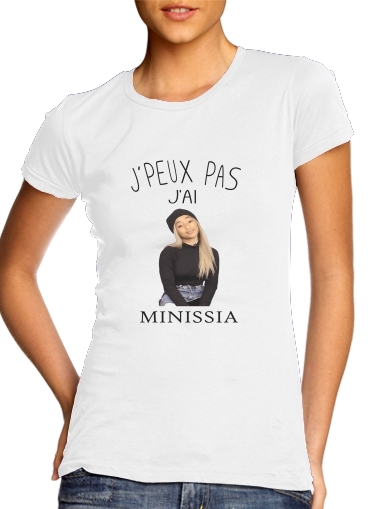 T-Shirt Manche courte cold rond femme Je peux pas jai Minissia