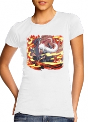 T-Shirt Manche courte cold rond femme Jiraya evolution Fan Art