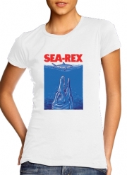 T-Shirt Manche courte cold rond femme Jurassic World Sea Rex
