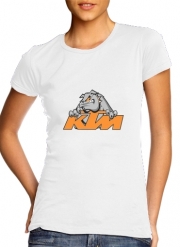 T-Shirt Manche courte cold rond femme KTM Racing Orange And Black