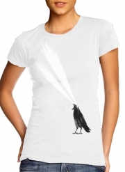 T-Shirt Manche courte cold rond femme Laser crow
